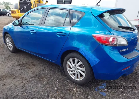 2012 Mazda Mazda3 I Touring из США, поврежденный, VIN JM1BL1L85C1661934